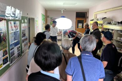 【神宮前地区】神宮前小学校／第一回避難所運営委員会の訓練が行われました。