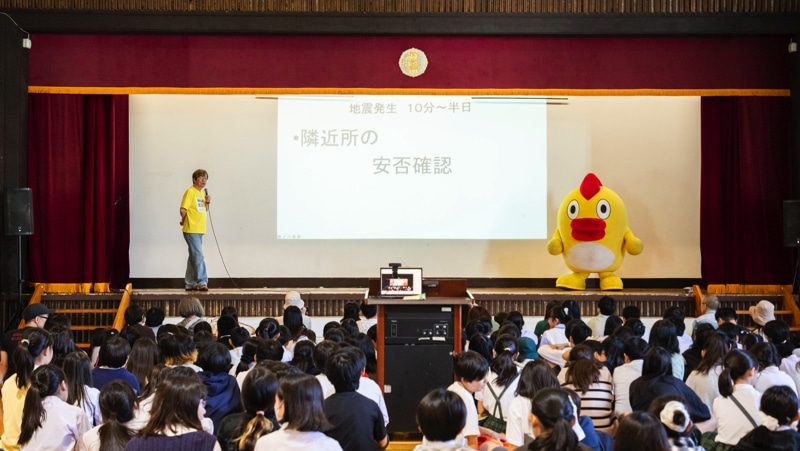 渋谷防災キャラバン in 神宮前レポート