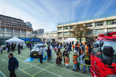渋谷防災キャラバン in 新橋地区｜実施レポート