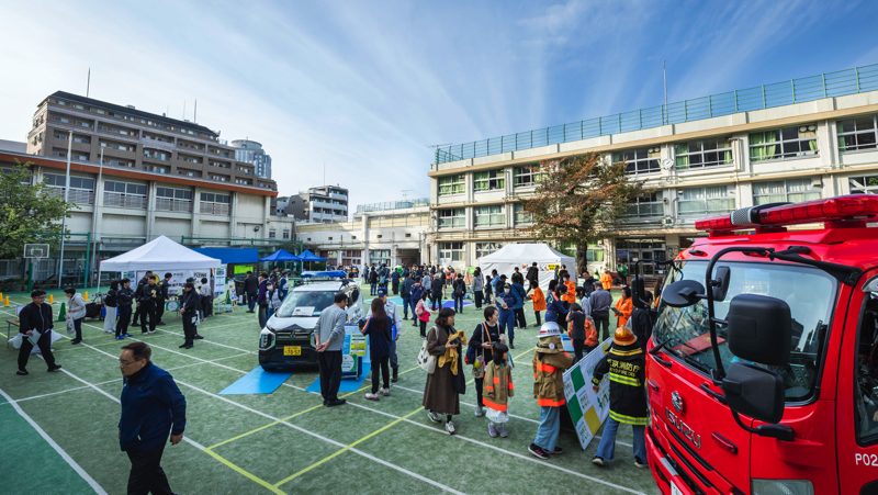 渋谷防災キャラバン in 新橋地区｜実施レポート